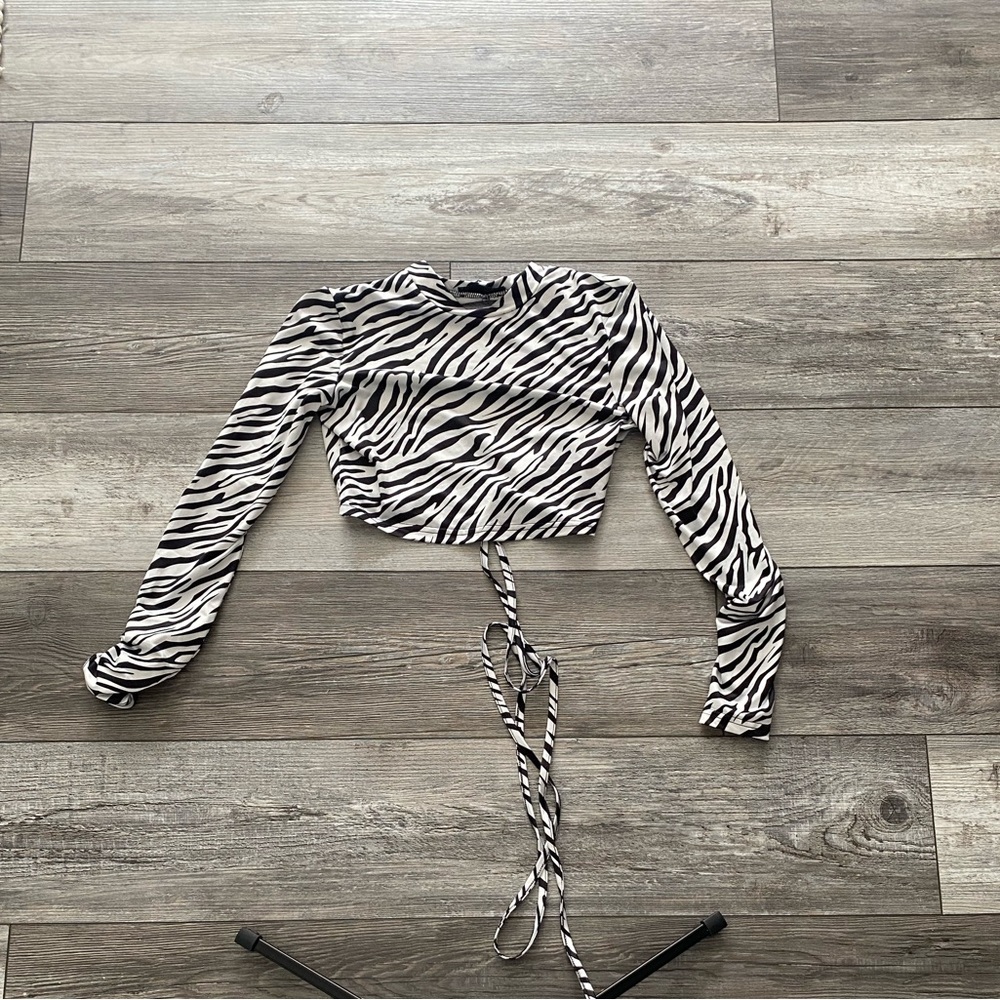 zebra top